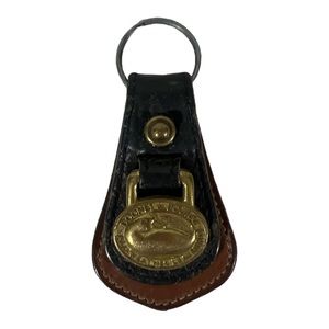 Vintage Dooney & Bourke Classic Keychain Key Ring